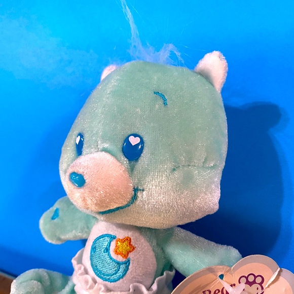 CARE BEAR CUBS VTG 2006 NWT BEDTIME CUB PLUSH WEARING DIAPER, EMBROIDERED PLUSH - Picture 5 of 11